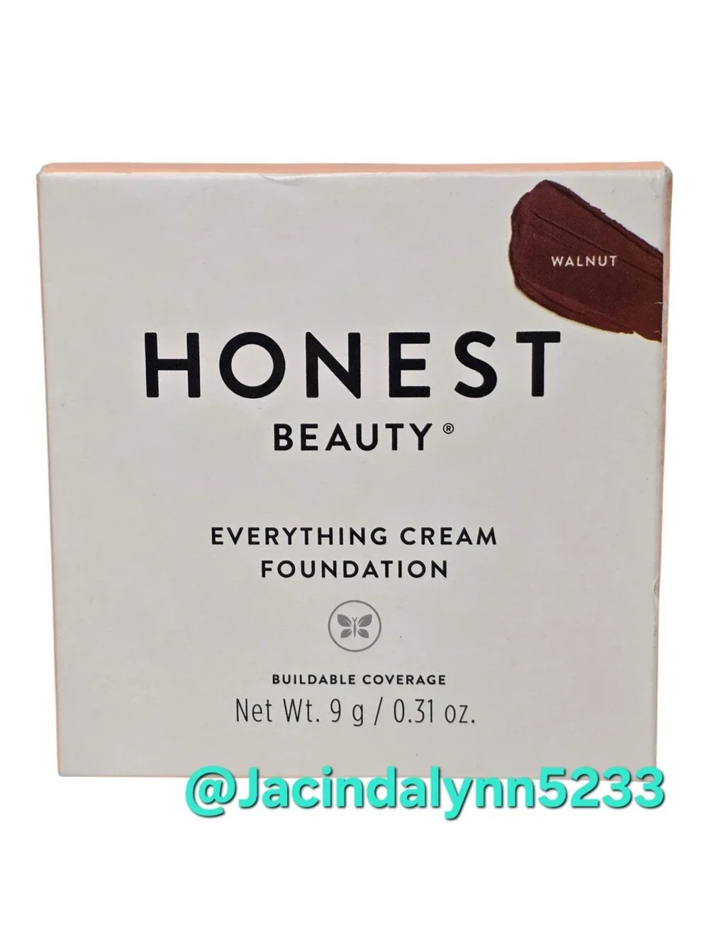 Honest Beauty Makeup Everything Cream Foundation Compact Walnut Deep Brown